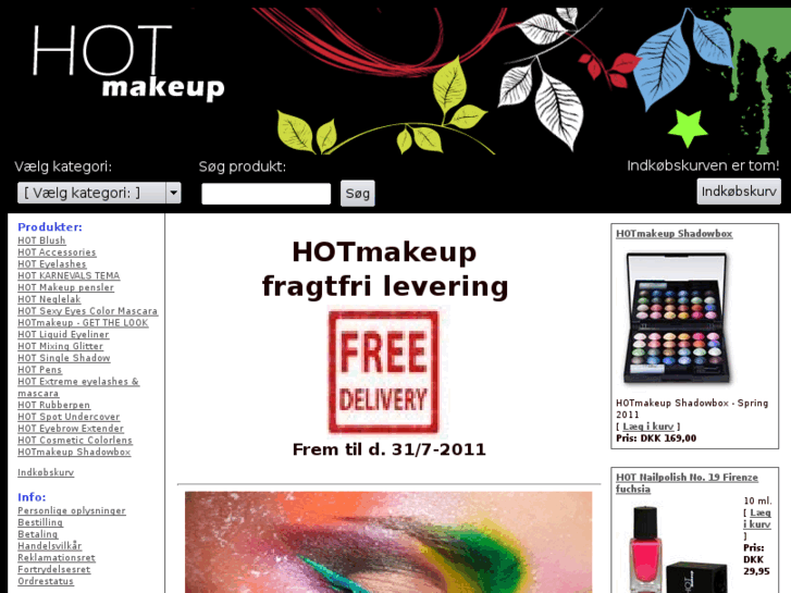 www.hotmakeup-onlineshop.dk