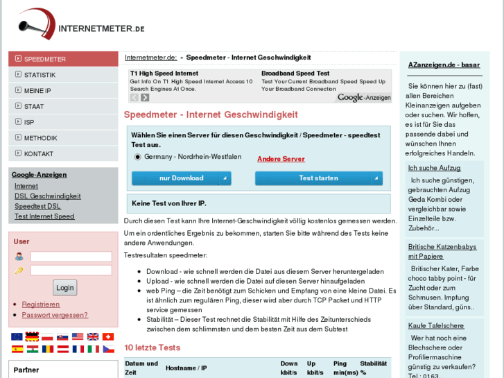 www.internetmeter.de