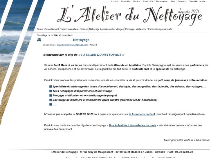 www.l-atelier-du-nettoyage.com