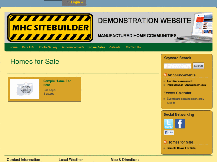 www.mhcsalesite.com