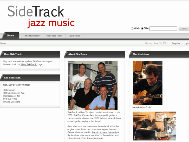 www.sidetrackjazz.com