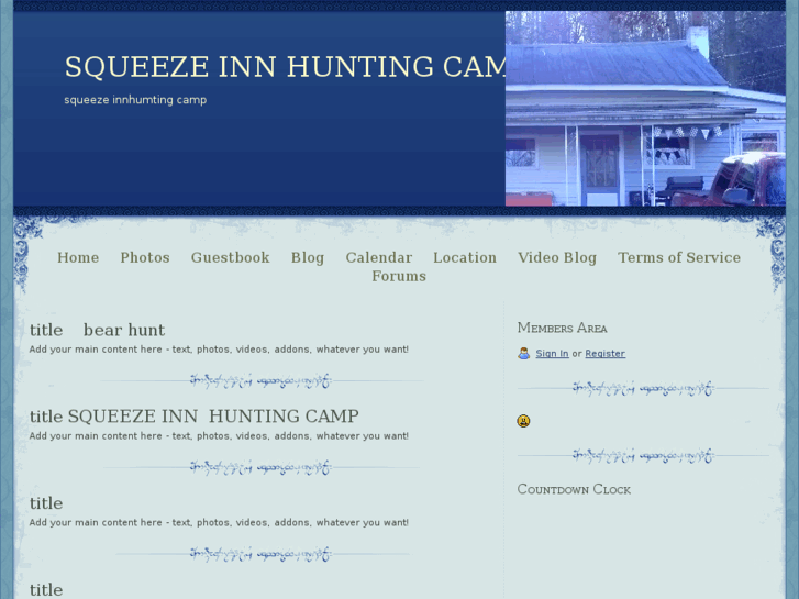 www.squeezeinnhuntingcamp.com