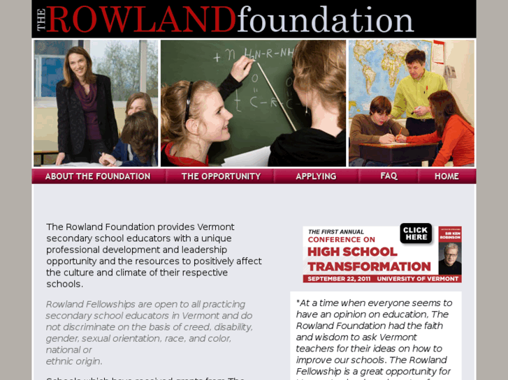 www.therowlandfoundation.org