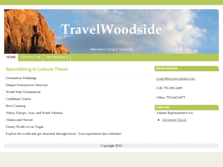 www.travelwoodside.com