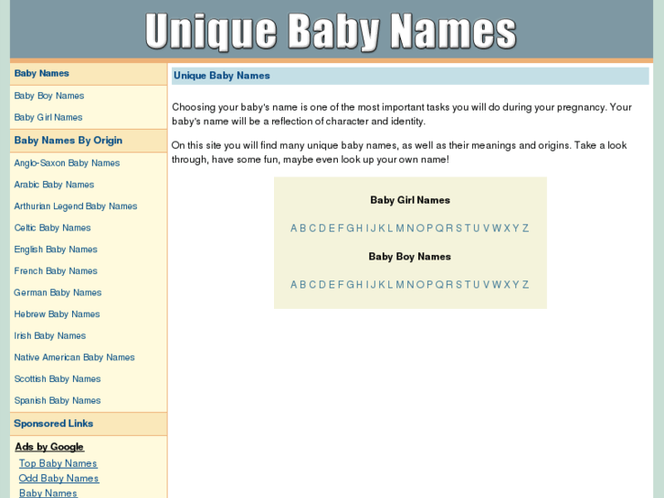 www.unique-baby-names.org