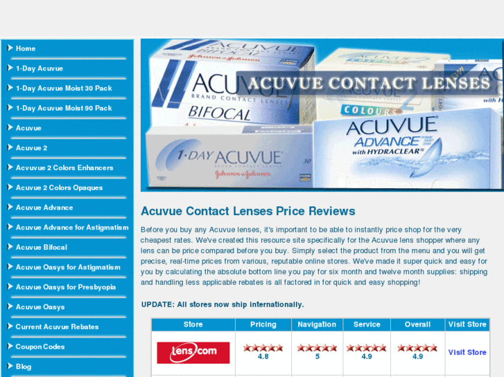 www.acuvuecontactlensespricing.com