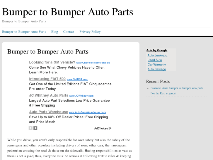 www.bumpertobumperautoparts.net