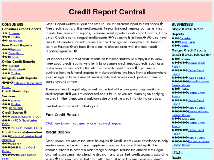 www.creditreportcentral.com