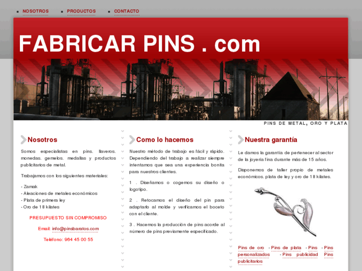 www.fabricarpins.com