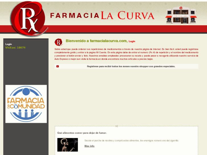 www.farmacialacurva.com