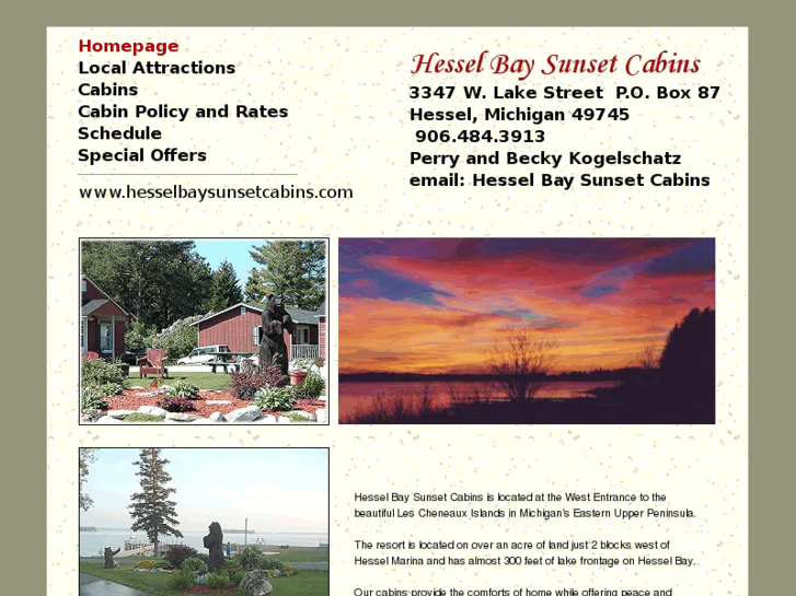 www.hesselbaysunsetcabins.com