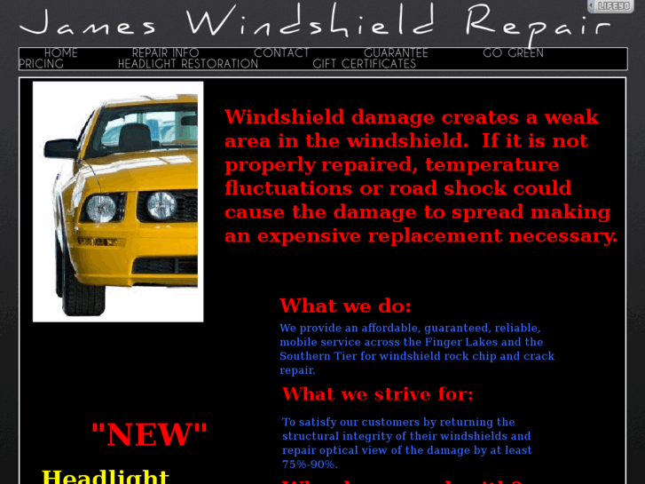 www.jameswindshieldrepair.com