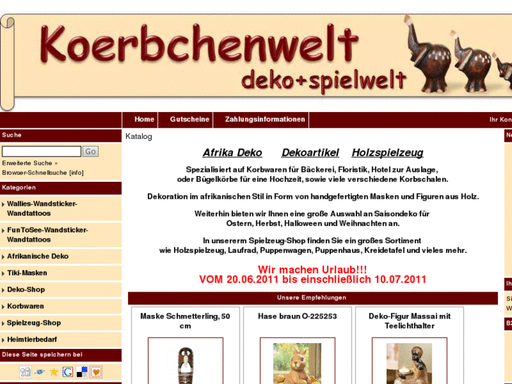 www.koerbchenwelt.de