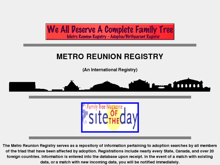 www.metroreunionregistry.org