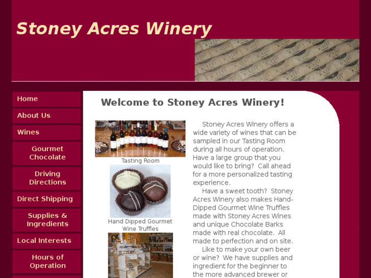 www.stoneyacreswinery.net