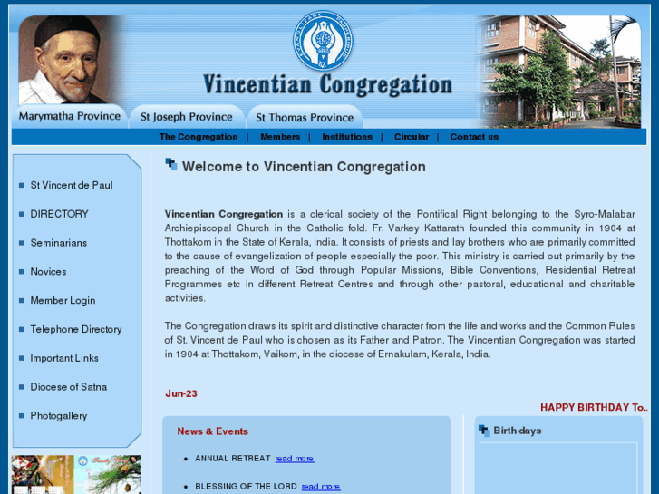 www.vincentiancongregation.com
