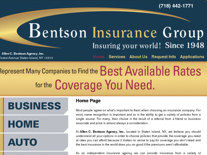 www.bentsoninsurance.net