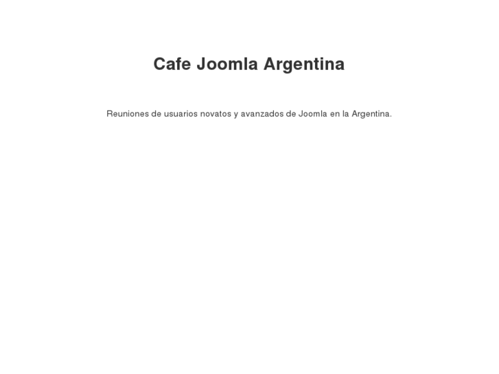 www.cafejoomla.com.ar