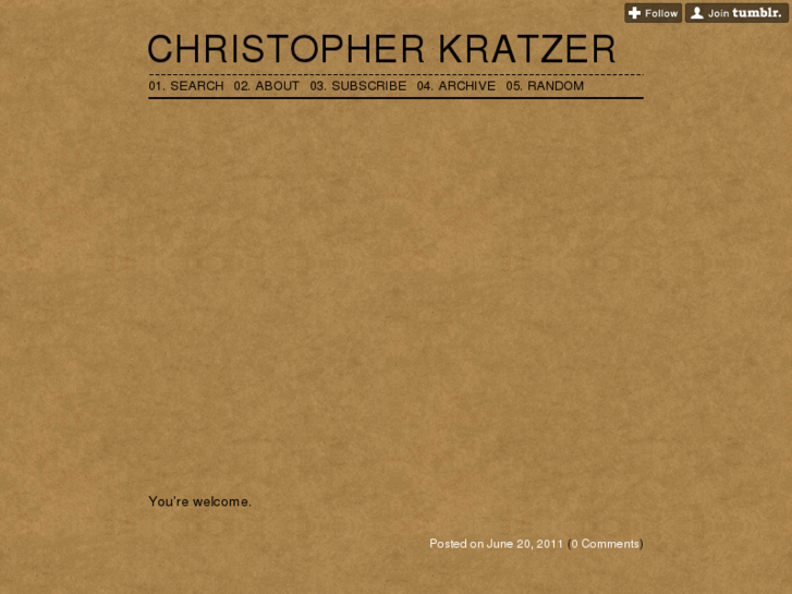 www.christopherkratzer.com