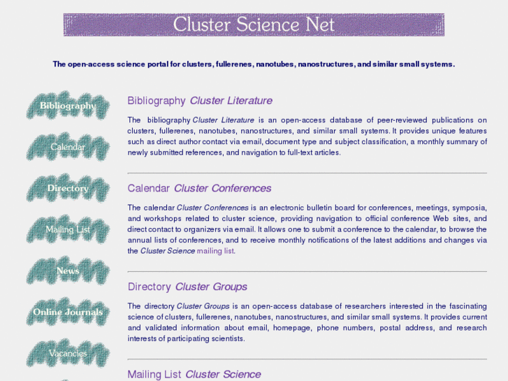 www.cluster-science.info