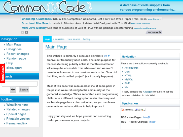 www.commoncode.info