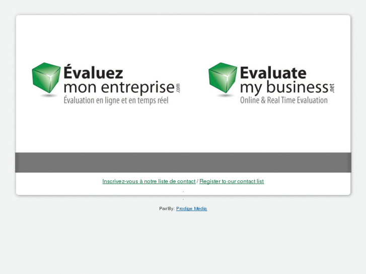 www.evaluatemybusiness.net