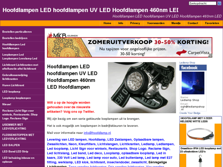 www.hoofdlamp.nl