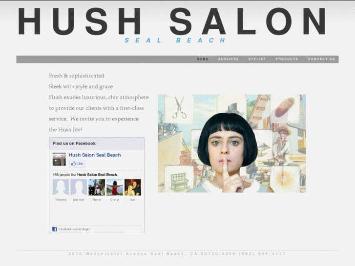 www.hushsalonsealbeach.com