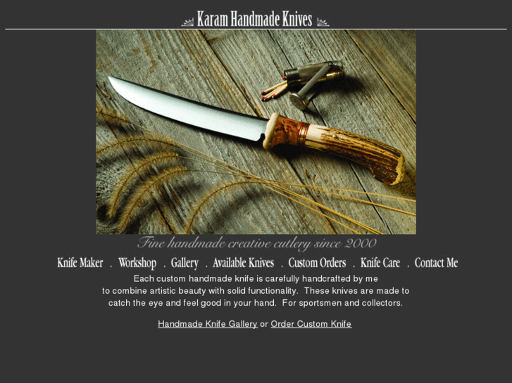 www.karamcustomknives.com