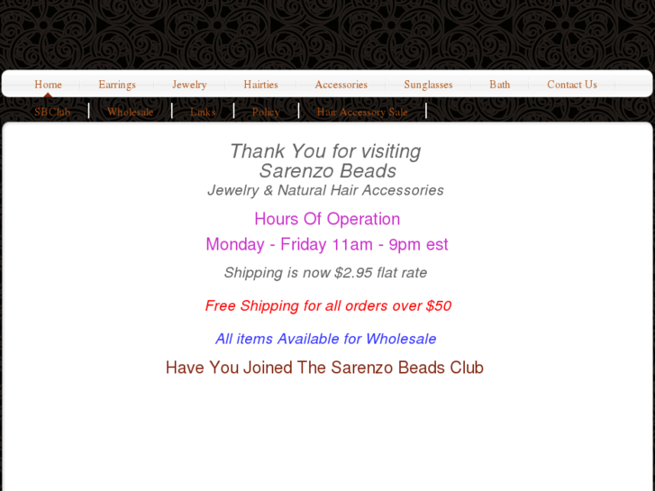 www.sarenzobeads.com