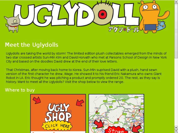 www.uglydolls.co.uk