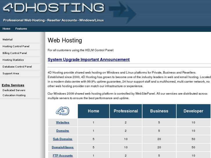 www.4dhosting.com