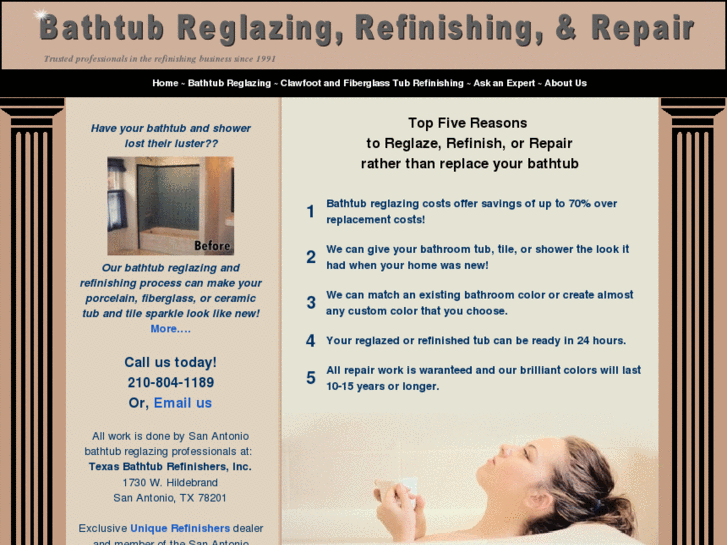 www.bathtub-reglazing-refinishing-repair.com
