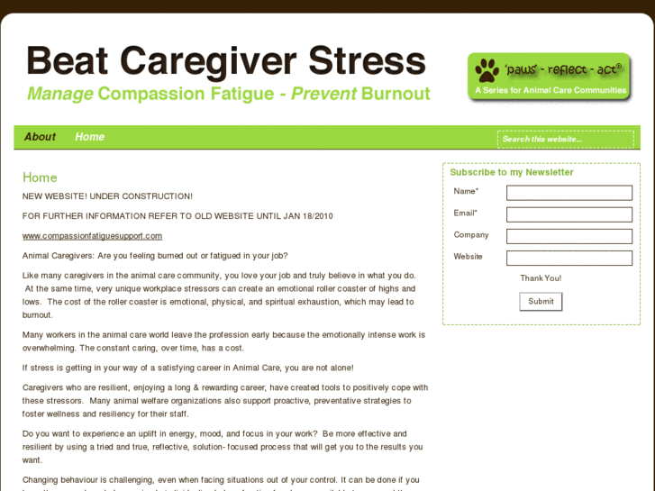 www.beatcaregiverstress.com