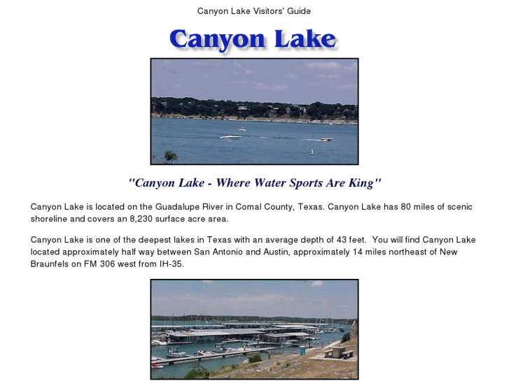 www.canyon-lake.net