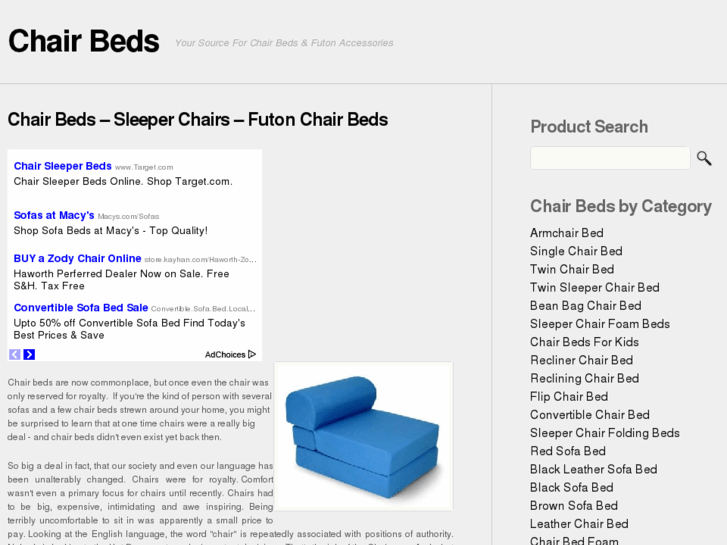 www.chairbeds.net