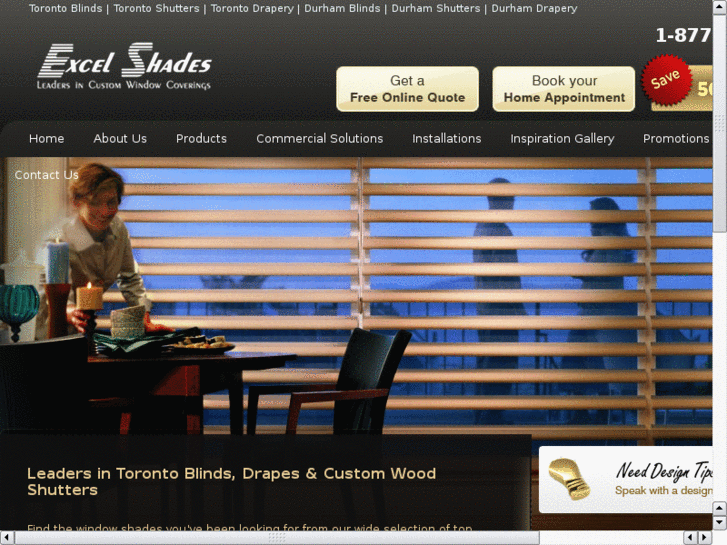 www.excelshades.net