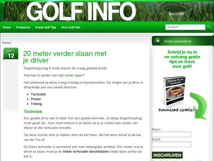 www.golf-info.nl