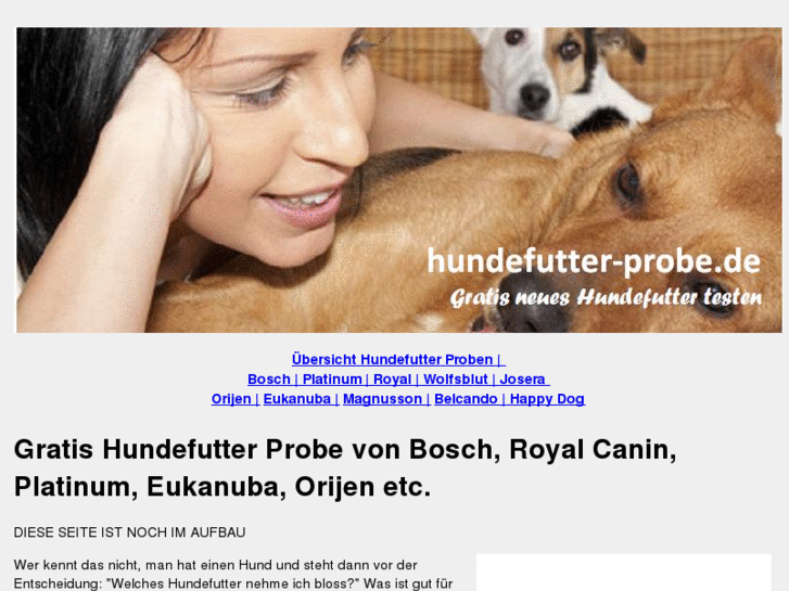 www.hundefutter-probe.de