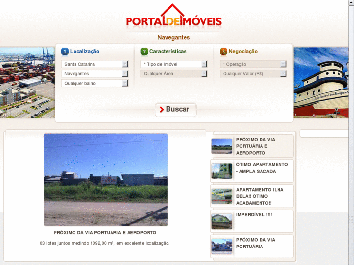 www.portaldeimoveisnavegantes.com.br