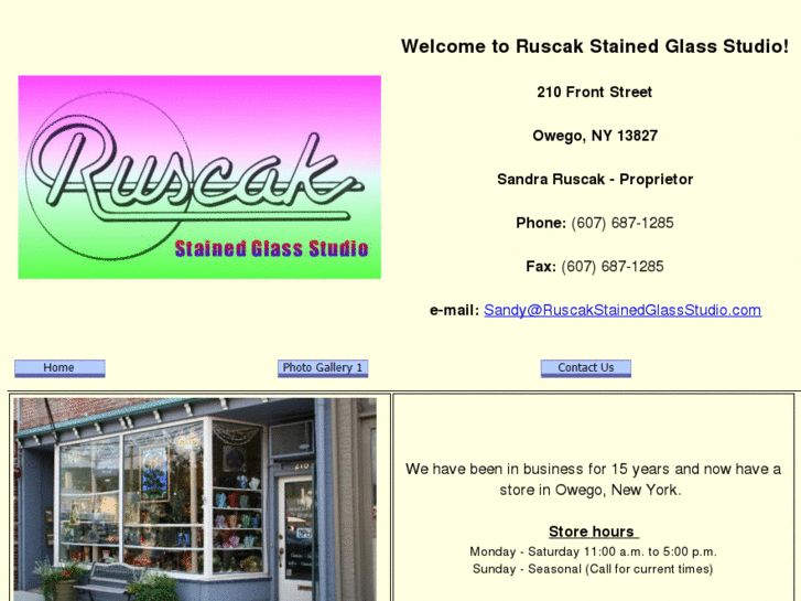 www.ruscakstainedglassstudio.com