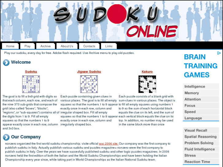 www.sudokuonline.com