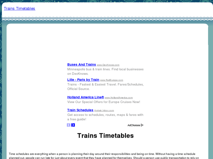 www.trainstimetables.com