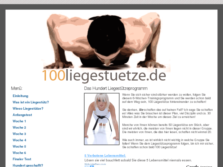 www.100liegestuetze.de