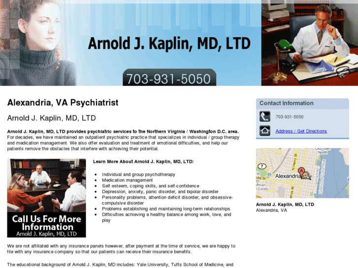 www.arnoldjkaplinmdltdvapsychiatry.com