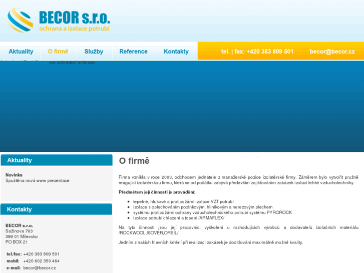 www.becor.cz