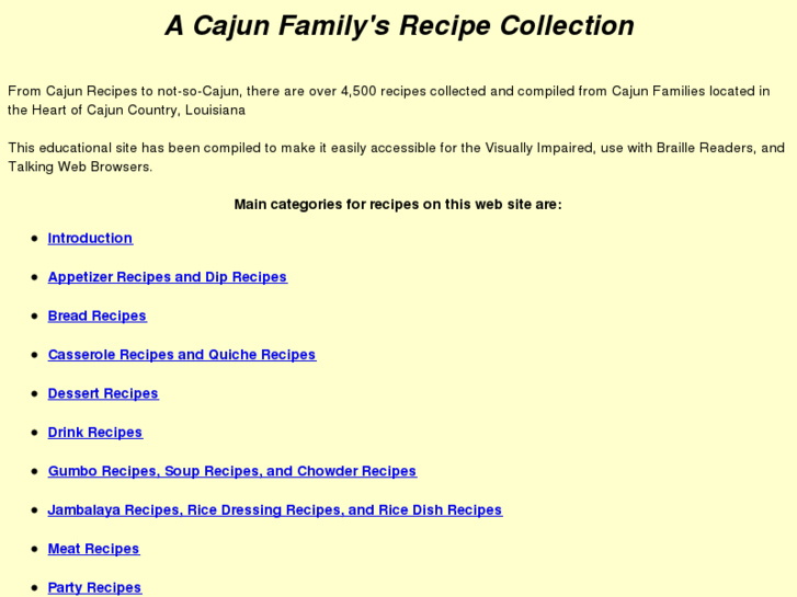 www.cajun-recipes.com