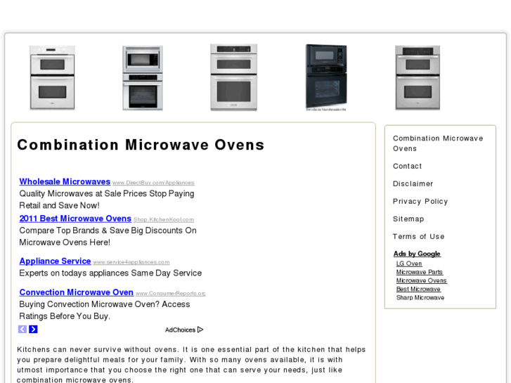 www.combinationmicrowaveovens.org