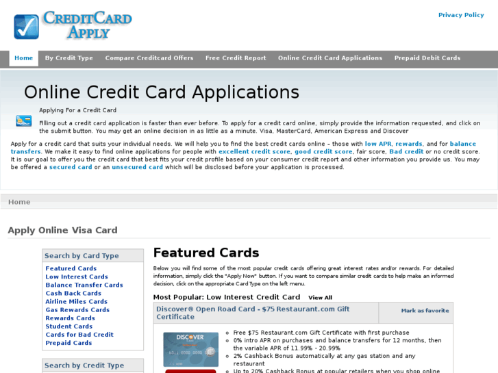 www.creditcard-apply.com