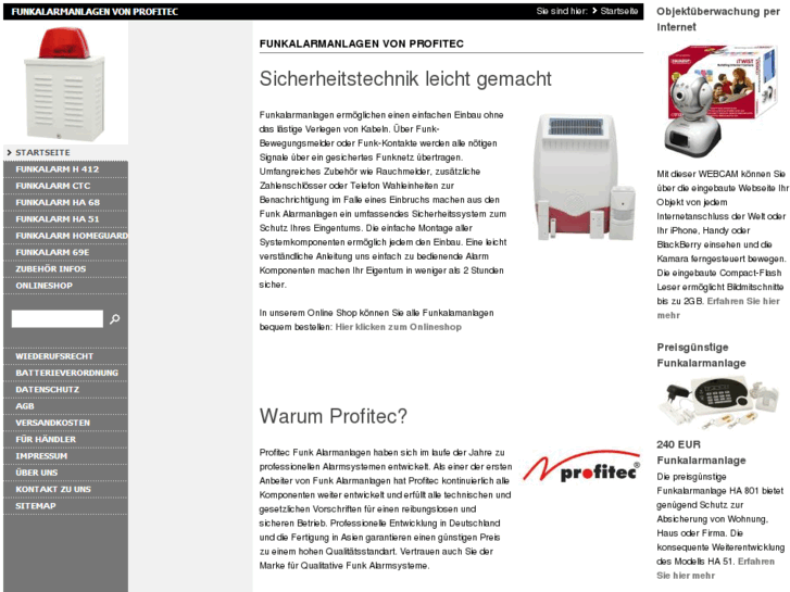 www.funkalarmanlage-profitec.de